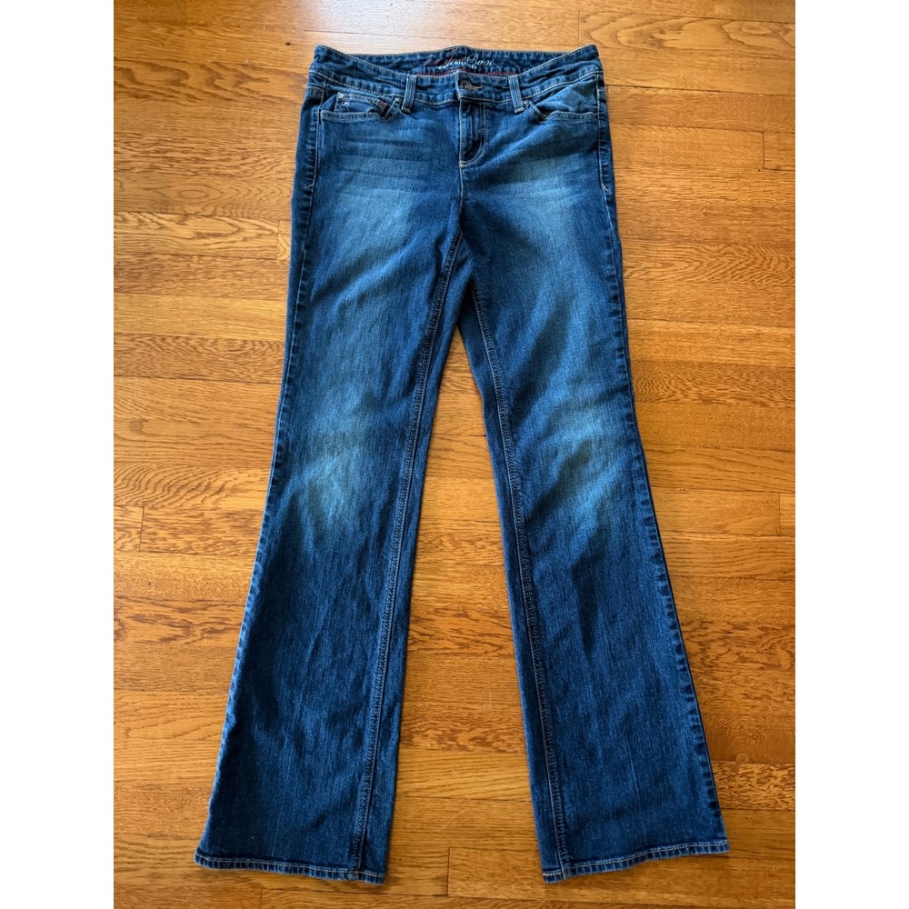 Tommy Hilfiger Freedom Boot Jeans Womens 10L Medium Wash Bootcut Denim Pants
